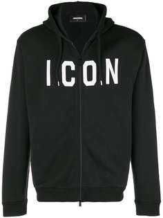 толстовка со слоганом 'Icon' Dsquared2
