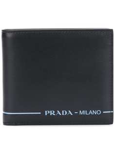 бумажник с логотипом Prada
