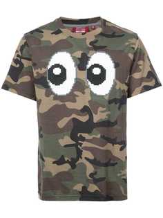camouflage print T-shirt Mostly Heard Rarely Seen 8-Bit