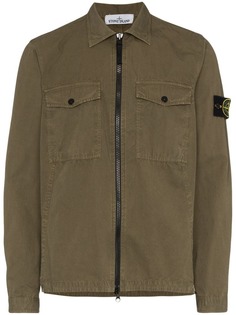 куртка-рубашка с передними карманами Stone Island
