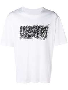 футболка с логотипом Maison Margiela