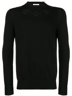 толстовка с аппликацией в виде звезд Givenchy