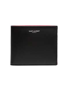 кошелек с контрастной отделкой Saint Laurent