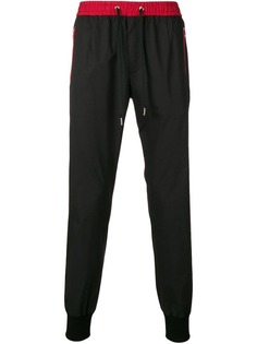 спортивные брюки с контрастной отделкой Dolce & Gabbana
