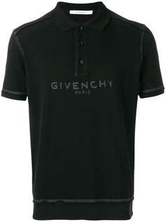 рубашка-поло с логотипом спереди Givenchy