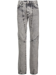 прямые джинсы со вставками Givenchy