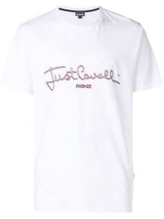 футболка с логотипом Just Cavalli