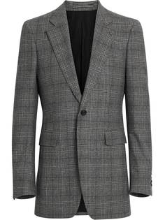 классический жакет узкого кроя 'Prince of Wales' Burberry