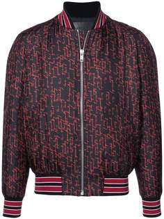 куртка-бомбер с принтом Givenchy