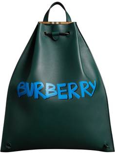 рюкзак на шнурке с принтом граффити Burberry