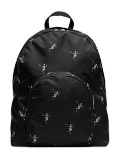рюкзак с принтом танцующих скелетов Alexander McQueen