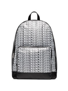рюкзак с логотипами Balmain