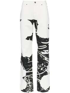 джинсы с эффектом брызг Calvin Klein 205W39nyc
