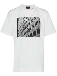 футболка с принтом 'X andy warhol foundation building' Calvin Klein 205W39nyc