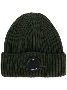 logo rib knit beanie CP Company