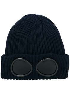 rib knit goggle beanie CP Company