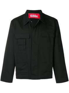 куртка с асимметричными карманами 032C