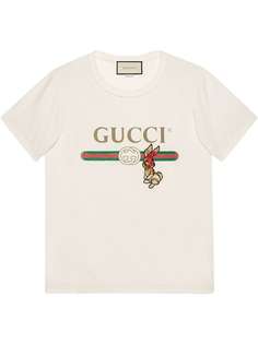 футболка с логотипом Gucci