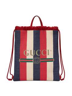 рюкзак на шнурке с принтом 'Gucci' Gucci