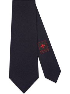 галстук с вышитой G Gucci