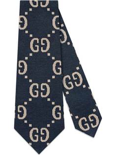 галстук с узором GG Gucci