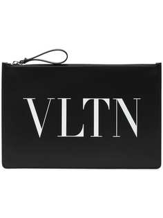 клатч с логотипом Valentino