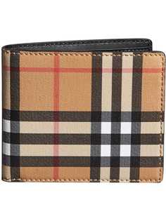 кошелек в клетку 'Vintage' Burberry