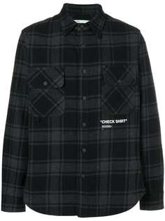 рубашка в клетку Off-White