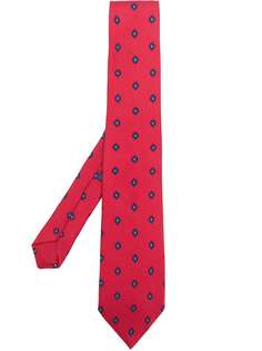 галстук с принтом Hermès Vintage