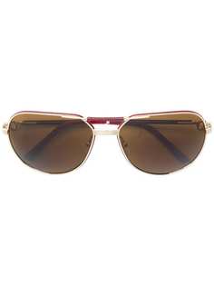 солнцезащитные очки-авиаторы Cartier