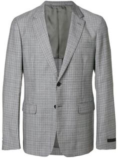 классический блейзер в клетку Prada