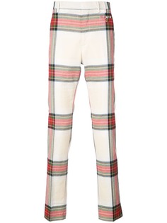 брюки с принтом тартан Vivienne Westwood