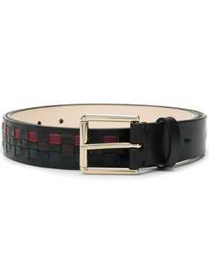 плетенный ремень с пряжкой Paul Smith
