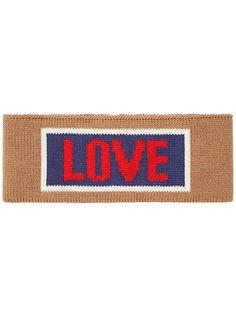 Love slogan headband Fendi