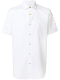 облегающая рубашка с коротким рукавом Paul Smith