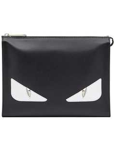 клатч на молнии Fendi