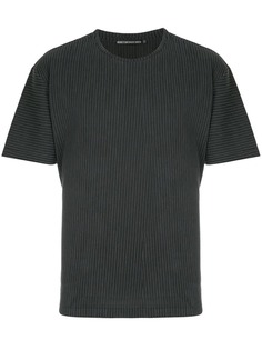 однотонная футболка Issey Miyake Men