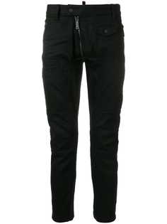 джинсы 'Leather Biker' Dsquared2