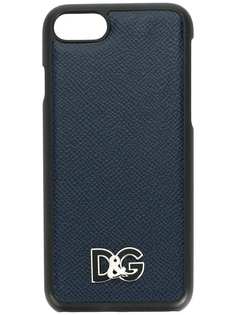 чехол для iPhone 7/8 с бляшкой с логотипом Dolce & Gabbana