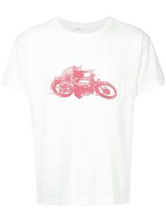 футболка с мотоциклистом Addict Clothes Japan