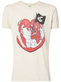 футболка с принтом 'Heart Globe' Vivienne Westwood Anglomania 