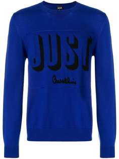 свитер с логотипом Just Cavalli