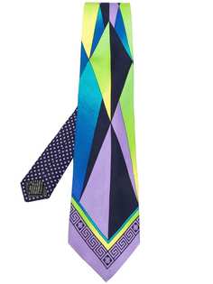 галстук с принтом Versace Vintage