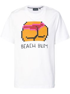 футболка 'Beach Bum' Mostly Heard Rarely Seen 8-Bit