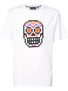 футболка с черепом 'Muertos' Mostly Heard Rarely Seen 8-Bit