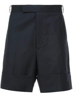 шорты строгого кроя с широкими отворотами Thom Browne