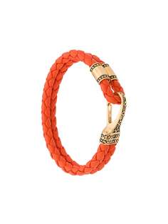 двойной плетенный браслет Nialaya Jewelry