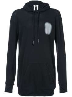 толстовка с капюшоном на завязках и логотипами 11 By Boris Bidjan Saberi