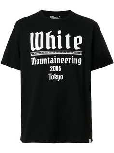 футболка с принтом логотипа White Mountaineering