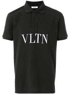 футболка-поло с принтом 'VLTN' Valentino